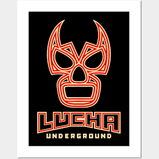 Lucha Underground Mascara Posters and Art